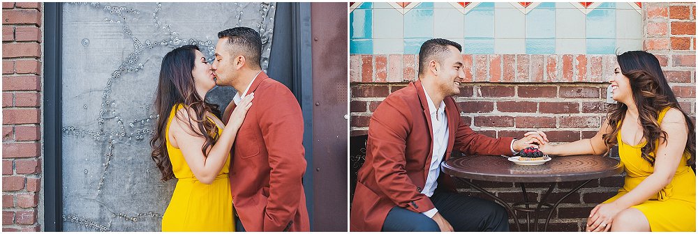 Cafe Bene Engagement Pre Wedding Downtown Los Angeles Photography