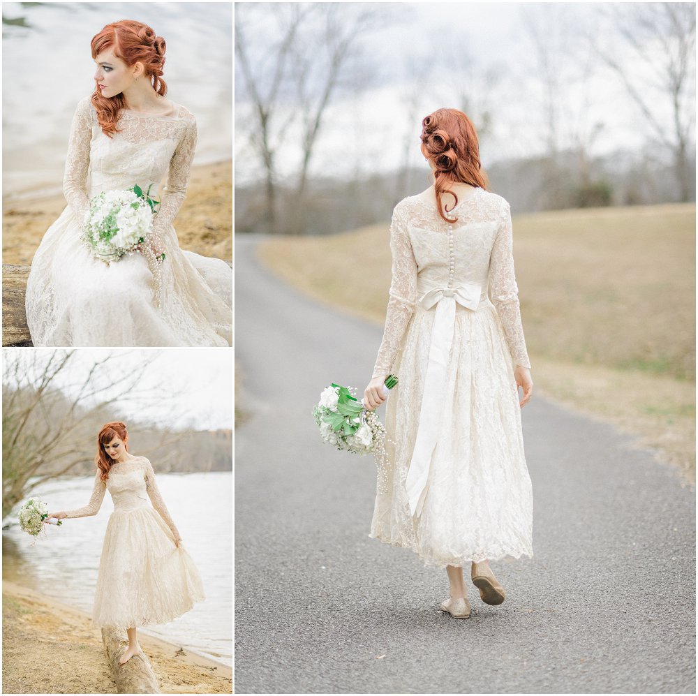 Vintage brudekjole - Styled photoshoot