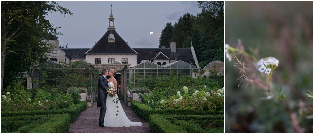 Bryllup på Norrvikens Trädgårdar i Sverige